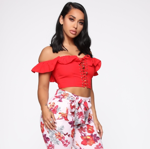 Fashion Nova Crop Top - Picture 1 of 6